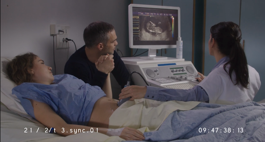 Extrait de téléfilm Animation échographie