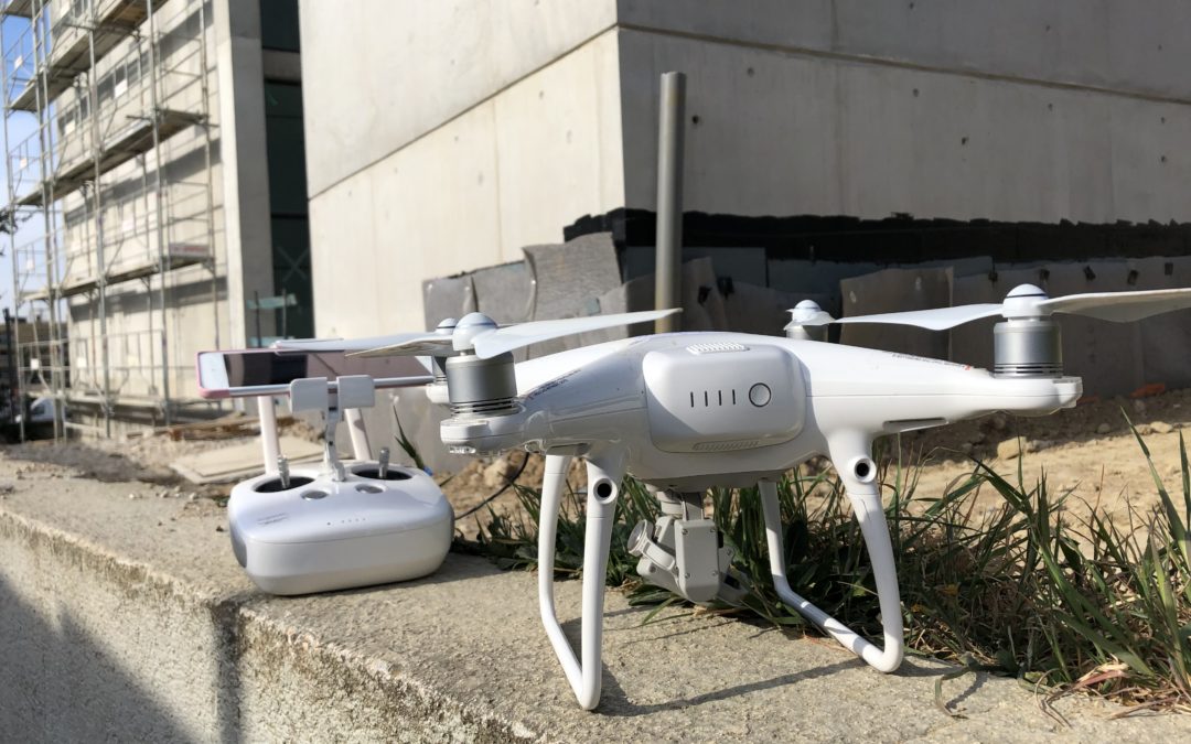 Suivi de chantier en drone