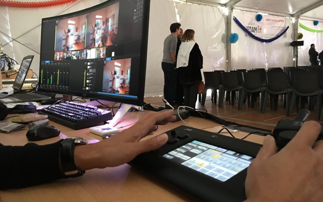 Reig streaming et pupitre camera