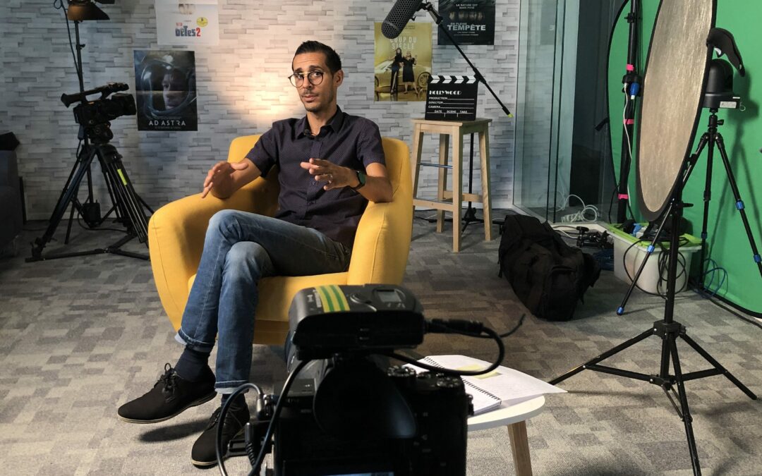 Studio tournage episodes Mordus de Ciné 4