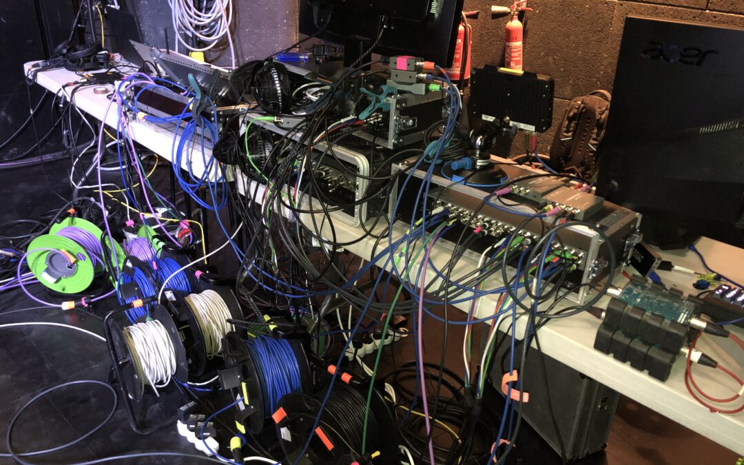 Silo Cepac Régie vidéo câblage SDI