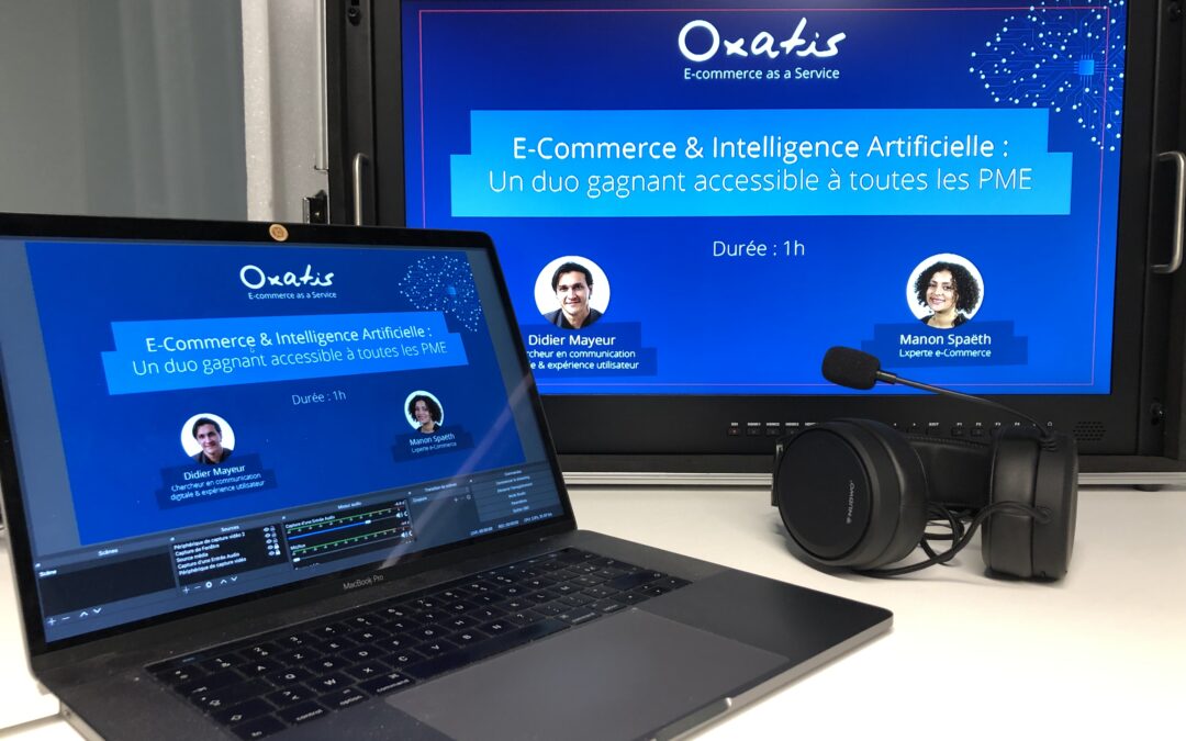 streaming moniteur de contrôle webiniare oxatis