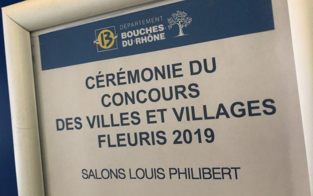 Cérémonie villes village fleuris 2019