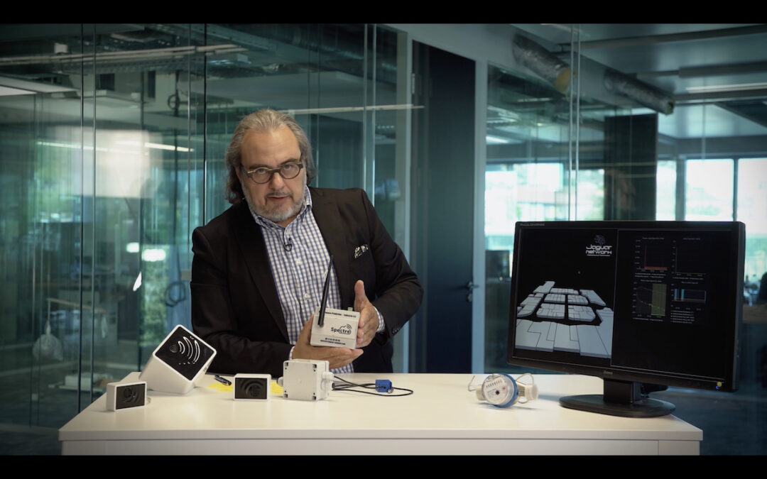 Tournage tutoriel produits IoT : Capteurs Smart Bulding Jaguar Network 2