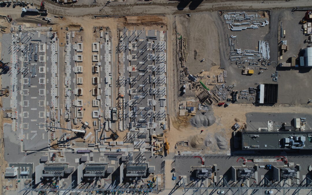 Chantier Iter zone en construction