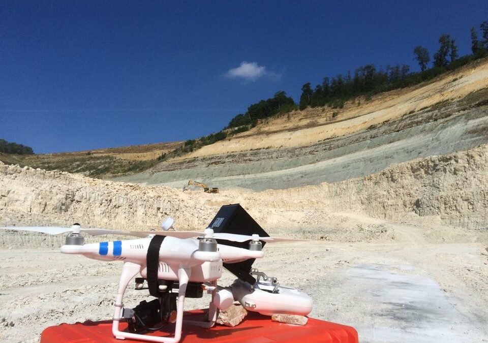 Drone Cormeilles-en-Parisis carrière de Gypse