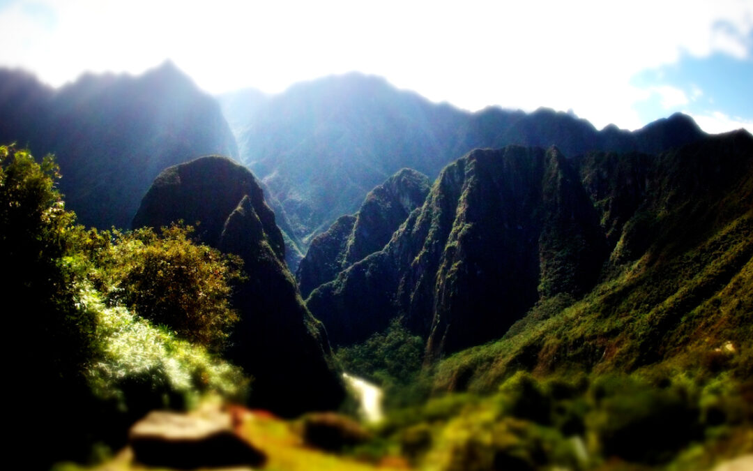 Paysage Machu Picchu