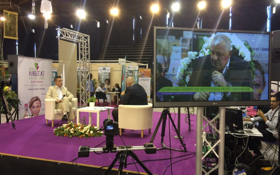 Plateau TV Salon Habitat Istres