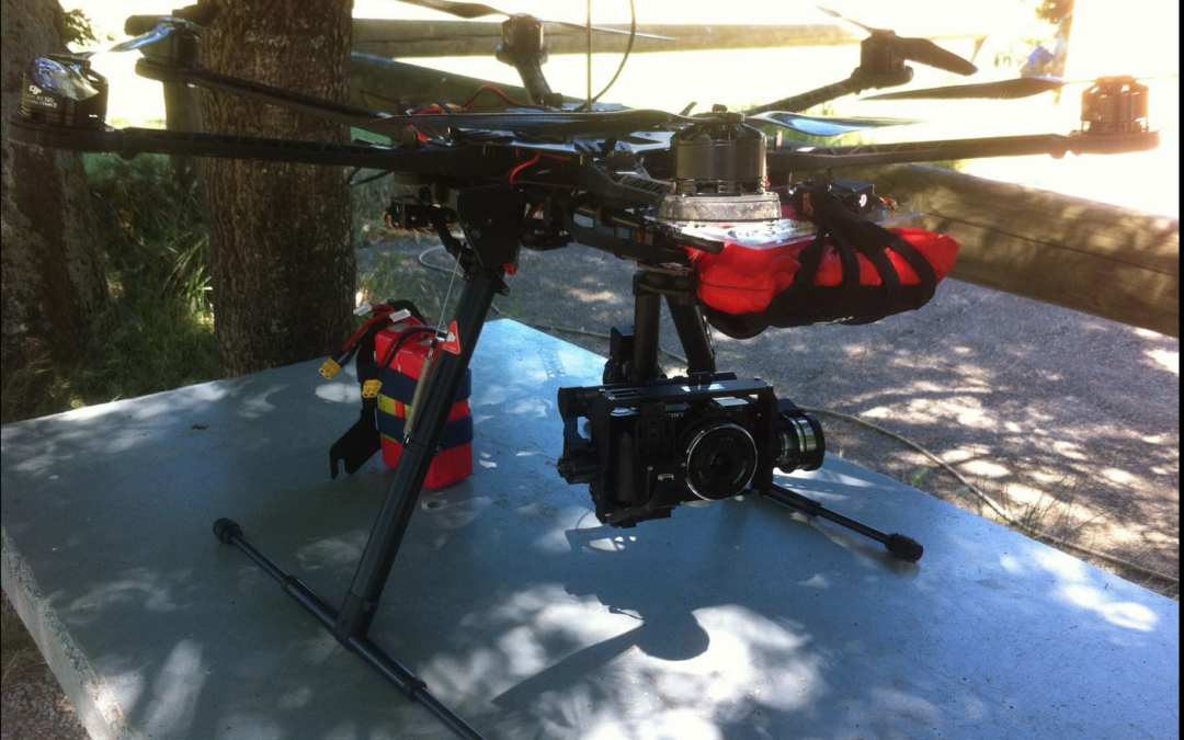 Preparation drone S800