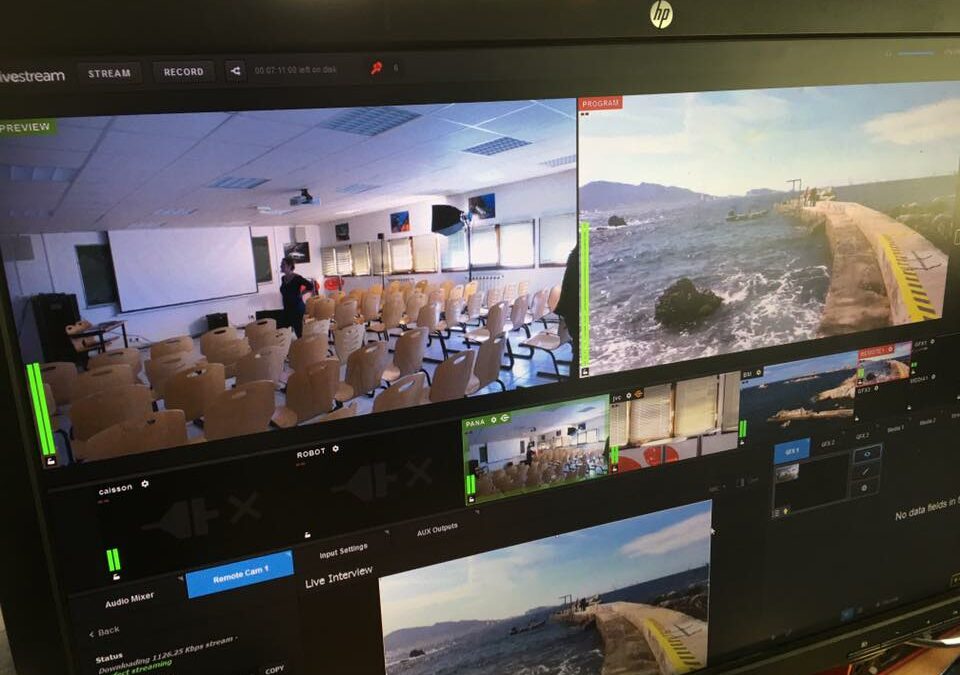 Regie de streaming Live IMBE CNRS