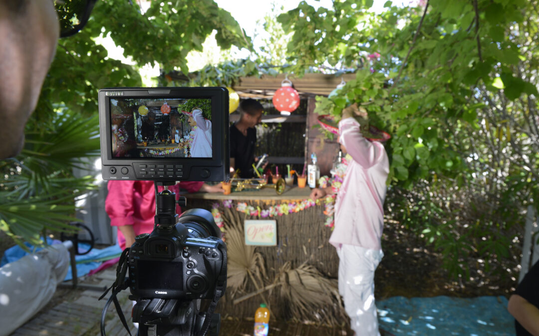 Tournage clip Los Branlettas camera