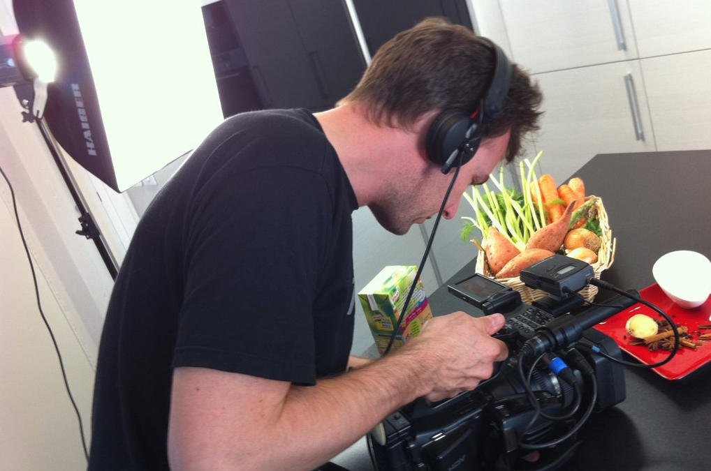 Tournage clip recette Knorr