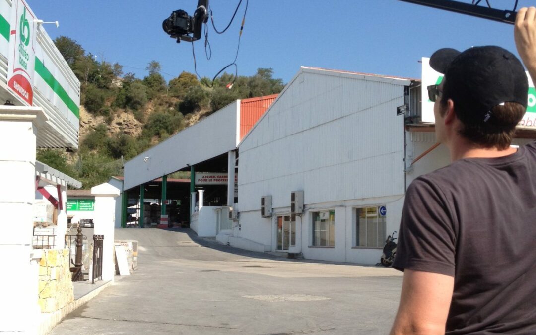 Tournage film promo CiffreoBona Camera grue