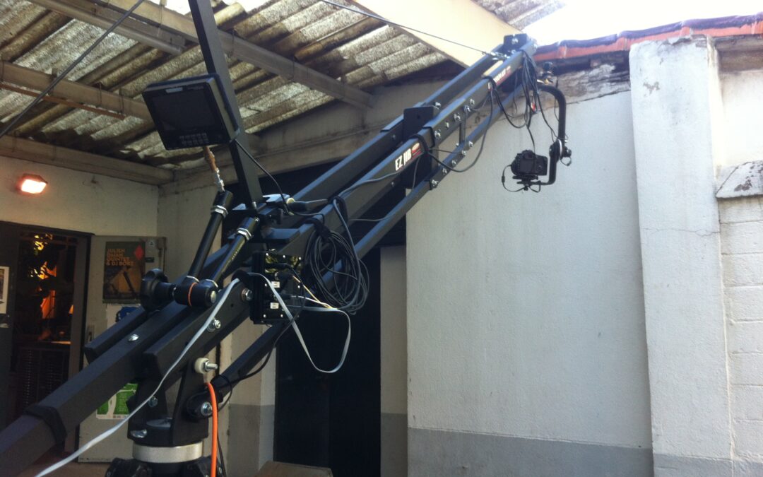 Tournage film promo Trilogik Marseille Grue