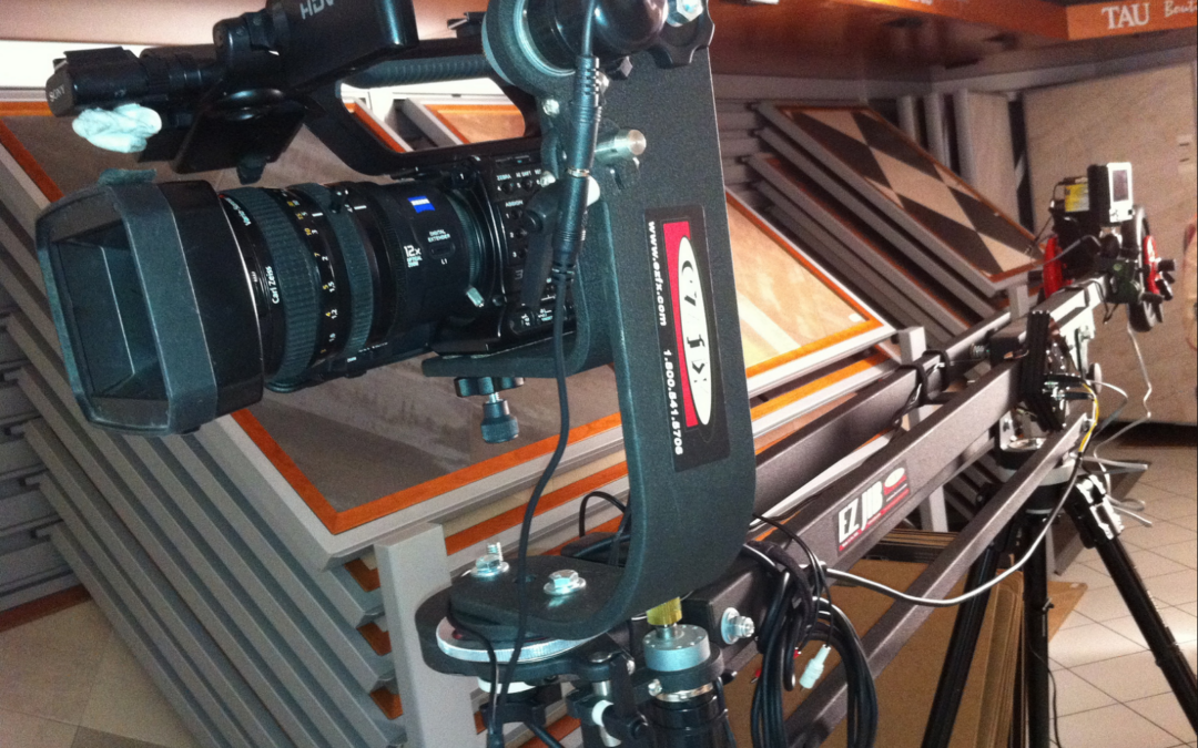 Tournage promo as du carreau Camera grue