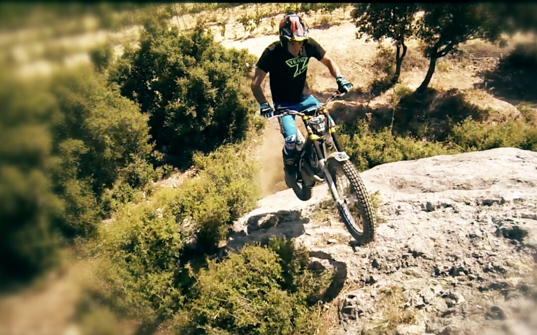 Trial moto en action TeamZ