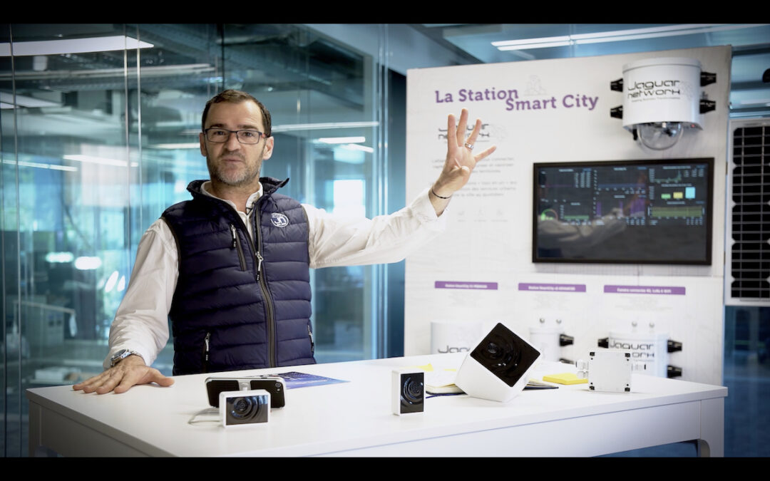 Tournage tutoriel produits IoT : Capteurs Smart City Jaguar Network 1